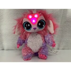 Magic Mixies Magical Misting Interactive 6" Pet Pink Plush Doll Lights Works Toy